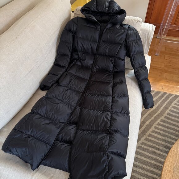 UNIQLO Ultra Light Down Long Coat – Black (Size S) - Picture 5 of 10